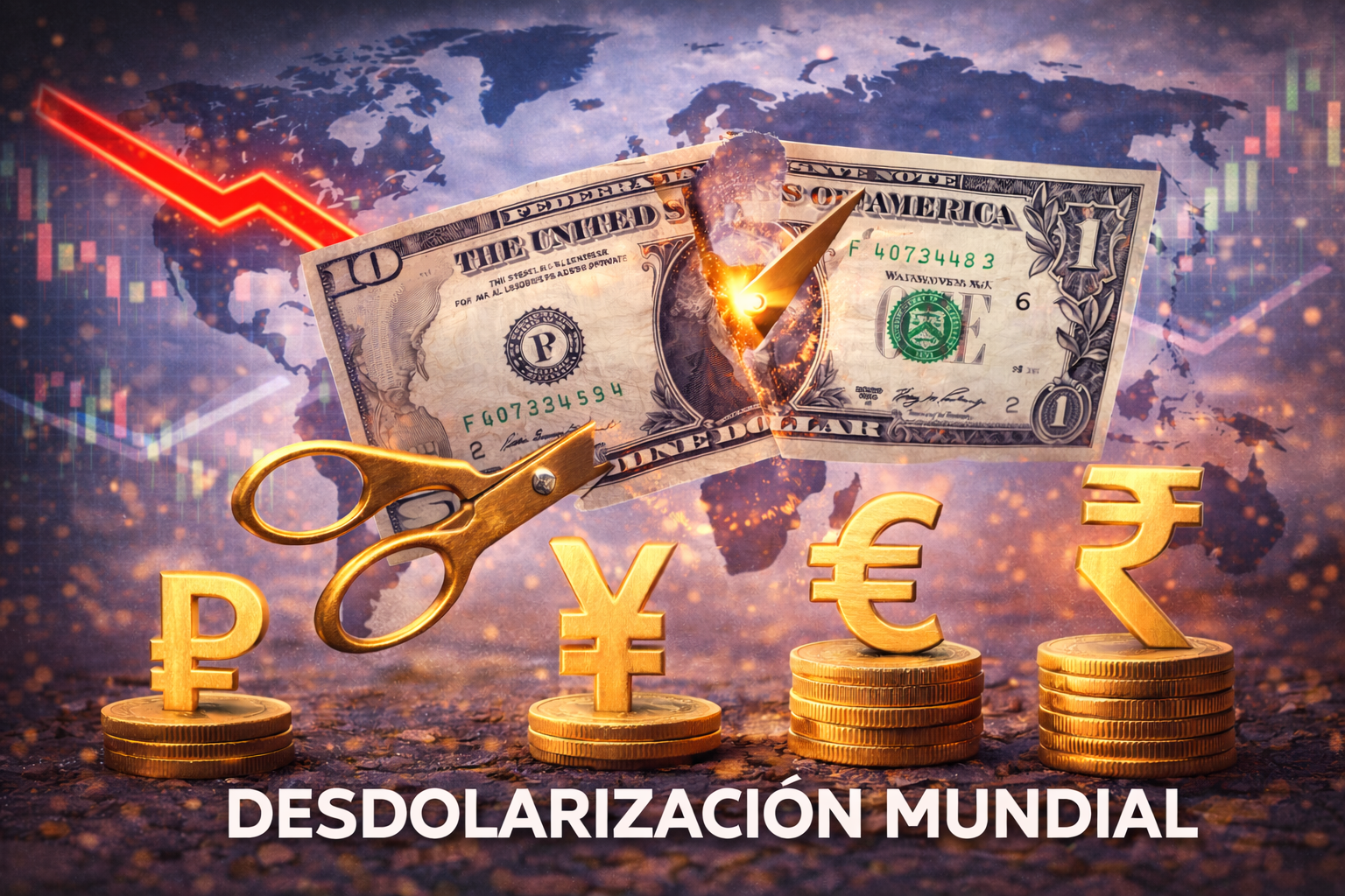 Desdolarización: el mundo reduce su dependencia del dólar