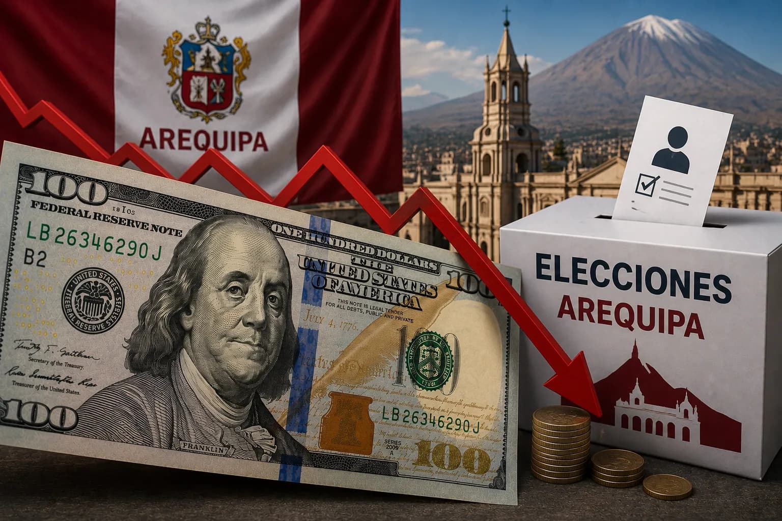Precio del dólar hoy en Arequipa: ¿cómo impactaron las elecciones 2026 al tipo de cambio?