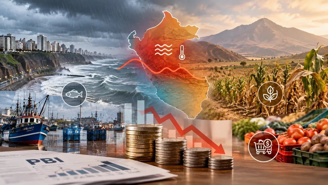 ¿Cuál es el impacto económico de El Niño en Perú?