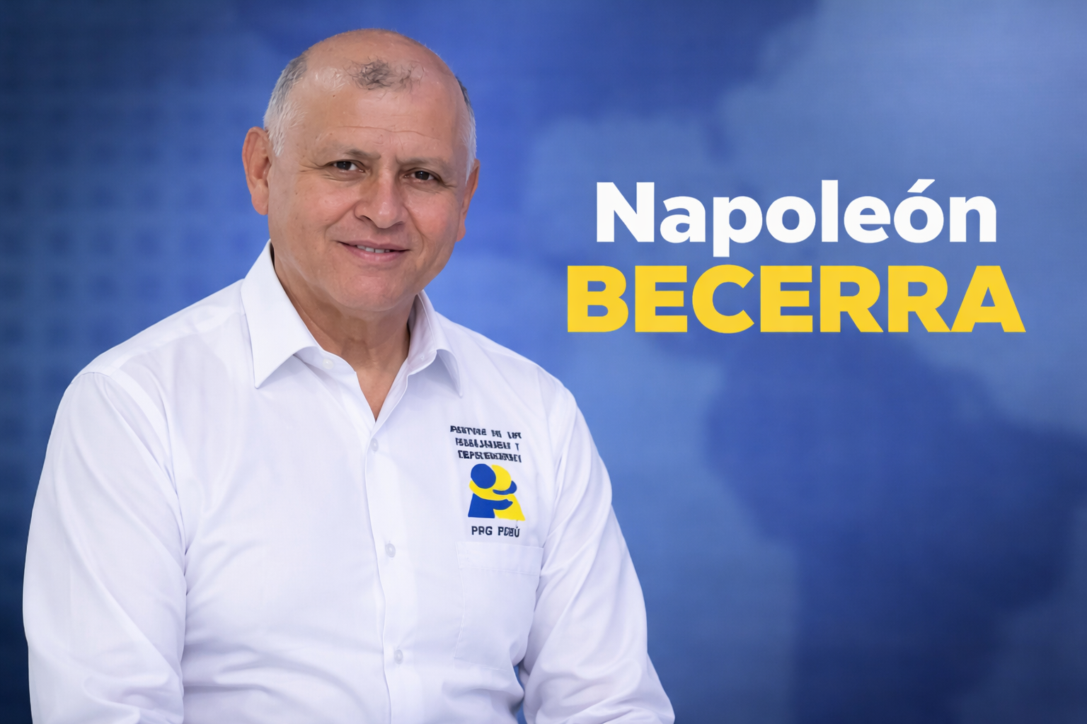 Napoleón Becerra se presenta como candidato presidencial rumbo a 2026