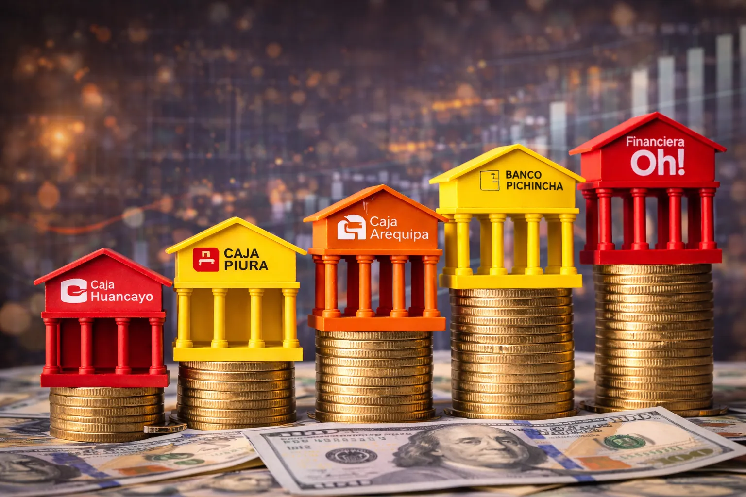 ¿Qué cajas y financieras pagan más interés por depósitos en dólares?