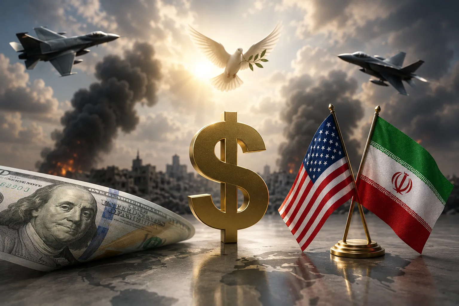 ¿Cómo reacciona el dólar tras la suspensión de bombardeos contra Irán anunciada por Trump?