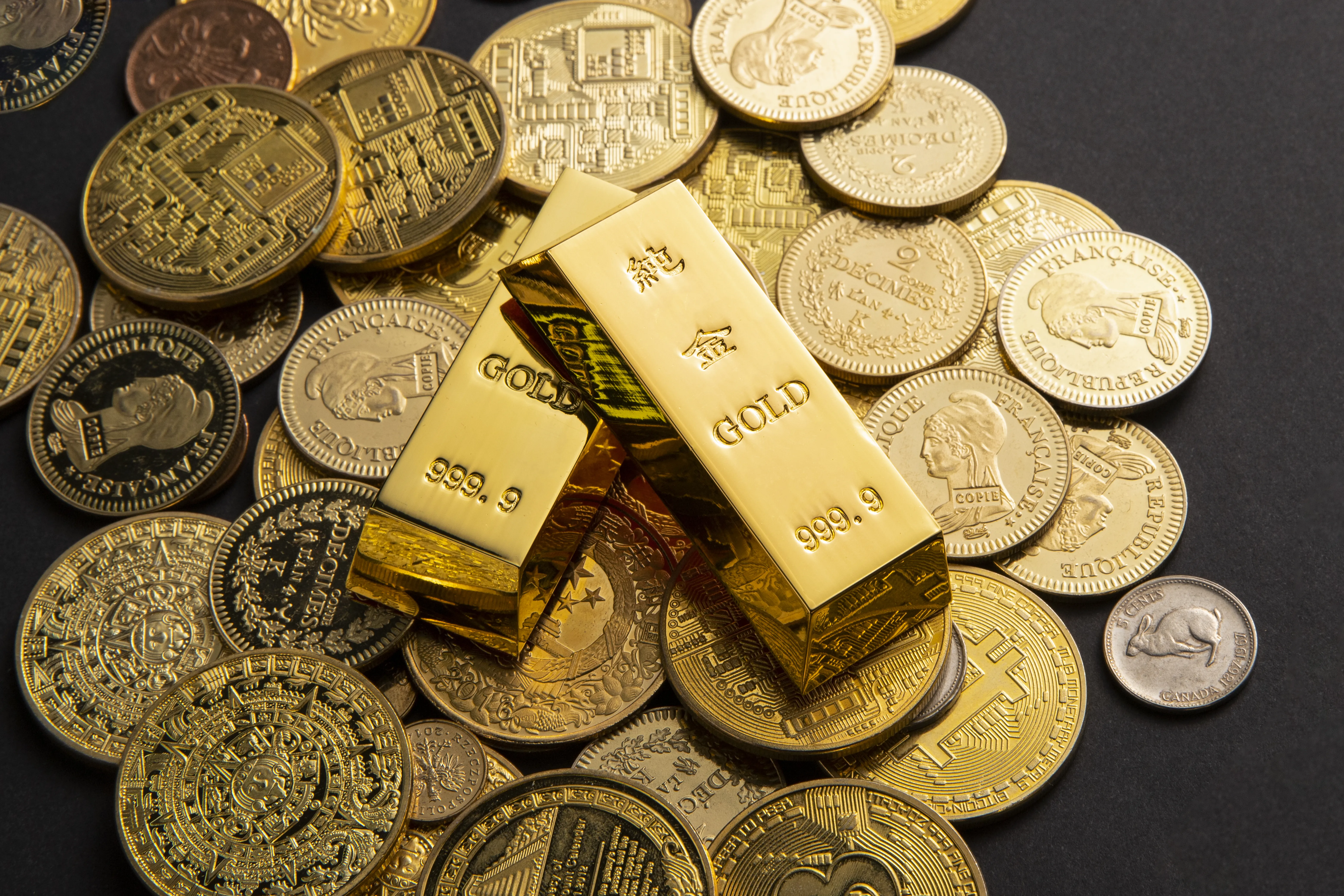 Precio del oro hoy: fuerte caída tras alcanzar máximos históricos